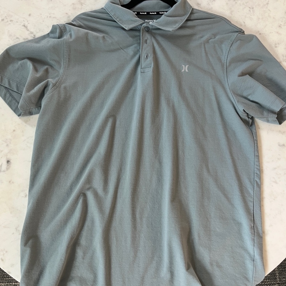 Hurley Light Gray Polo Shirt